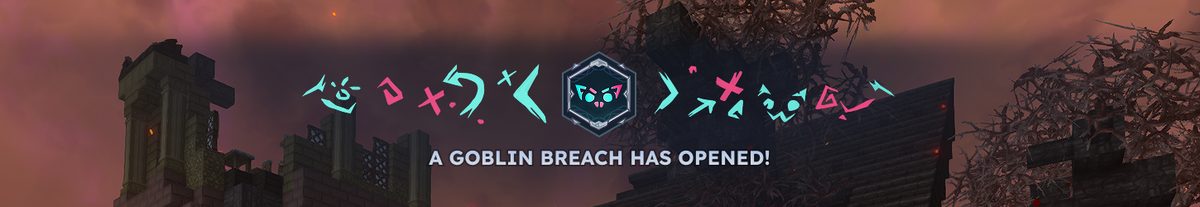 Goblin Breach opened notification