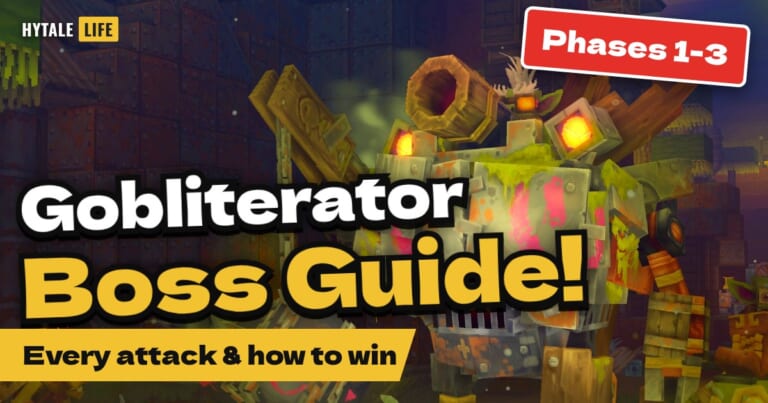 How to Beat the Gobliterator MkIIII in Hytale: All 3 Phases, Attacks & Drops