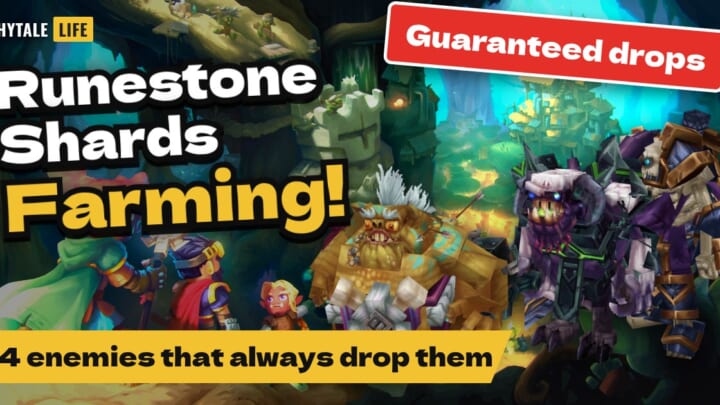 How to farm Runestone Shards