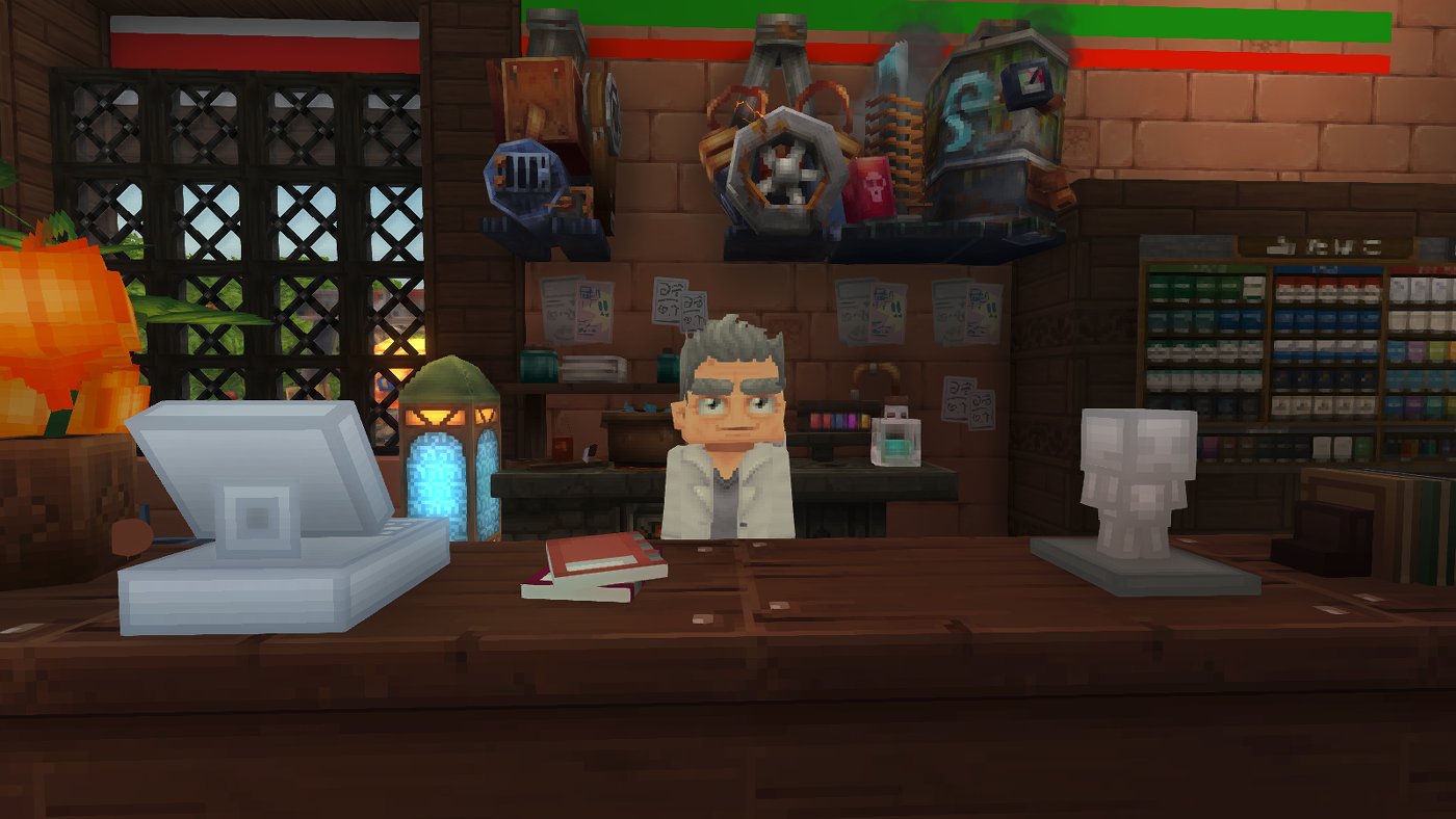 The Goblin workbench and machines placed at a player base