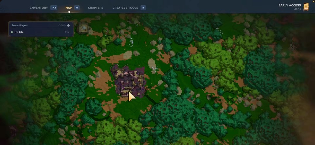 An outpost on the map