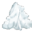雪の積もったモミ葉(先端)