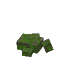 苔むした石瓦礫