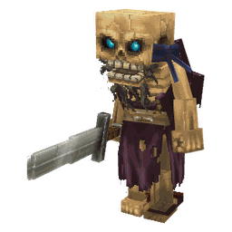 砂塵のスケルトン魔導士